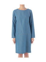 シャンブレーベーシックワンピース/ブルー(092)