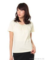 シルケットラメST半袖/コン