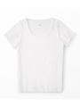 スーペリアコットン ベーシックTシャツ ウィメンズ/ホワイト(004)