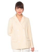 ストライプライニングテーラードジャケット/ネイビー