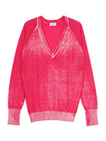 スプレー染めニットPO/シルバーグレー