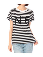ナンバーTシャツ/ブラック (319)