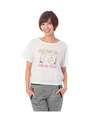 ナンバリングプリントTシャツ/グレー(012)