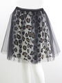 ヒョウチュールスカート/BR