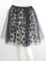 ヒョウチュールスカート/BR