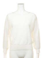 ビスコーススタッズドルマン/ライトグレー