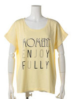 フロッキープリントBIG　T／S/YEL