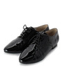 ポインテッドレースアップシューズ/ブラック(019)