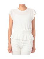 ポコポコジャカードプルオーバー/ホワイト(003)