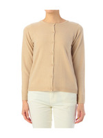 リボンニットカーディガン/ベージュ系(552)