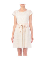 レースボーダーワンピース/ネイビー(493)