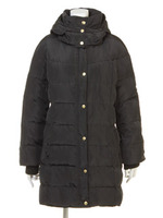 ロングダウンコート/NVY