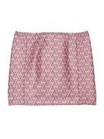 幾何学ジャガードミニSK/サックス