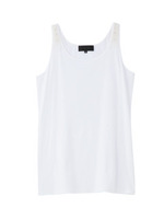 肩パールビジュータンクトップ/ネイビー系(093)