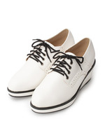 厚底マニッシュシューズ/ブラック(519)