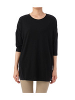 素材切替えドルマンプルオーバー/ブラック(019)