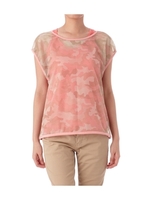 迷彩メッシュプルオーバー+タンクトップSET/ピンク系(172)