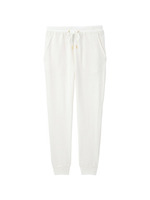 杢調裏毛パンツ/ホワイト(003)