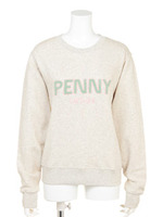 裏毛PENNYプルオーバー/グレー