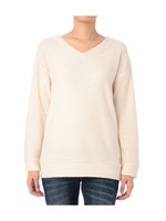 ブークレVネックプルオーバー/オフホワイト(004)