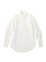 鬼オックスボタンダウンシャツ/ホワイト(001)