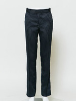 【BONICA　dot　GARDEN】T／RワイドストライプPT/ブラック