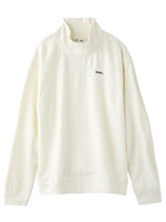 BRUSHED L/S TOP/WHITE
