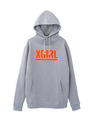 PILE LOGOSWEAT BIG HOODIE/ASH