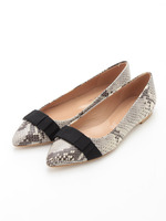 FABIO RUSCONI（ファビオ ルスコーニ） ポインテッド リボンフラット1/その他1