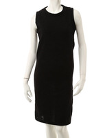 【Edit Sheen】ミモレニットノースリーブワンピース/ブラック