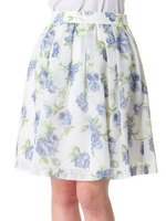 コードチェックシアー花柄SK 3/コン