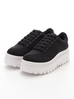 レースアップブーツ/ブラック