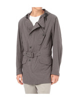 DRESSTERIOR ナイロンフードコート/グレー系(013)