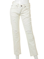 LEEコラボスリムテーパードPT/WHT