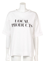 【gelato pique garden】ロゴプリントTシャツ/WHT