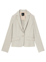 ストレッチテーラードジャケット/ベージュ系(052)