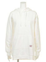 ビッグ スウェット パーカー/O/WHT