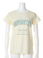 ロゴプリントTシャツ/OWHT