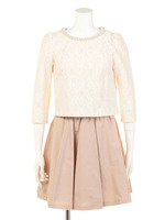 BLUSHEDLACESE/ネイビー