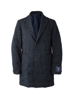 MOONツィードダウンチェスターコート/ブルー系(294)