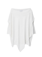 イレギュラーヘムニットプルオーバー/ホワイト(001)