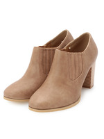 サイドゴアブーティー/ベージュ系(051)