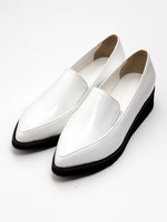 ポインテッドラバーソール/WH