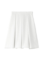 縦畝タック入りスカート/ライトグレー(311)