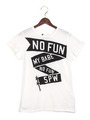 5 PREVIEW（ファイブ プレビュー) NO FUN TEE/White