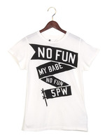 5 PREVIEW（ファイブ プレビュー) NO FUN TEE/White