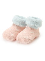 moco moco'スムーズィー'babyストロベリーソックス/PNK