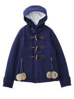 BONDING DUFFEL COAT/BEIGE