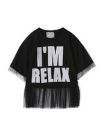 I'M RELAX TEE/ブラック