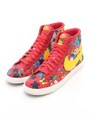 NIKE WMNS BLAZER MID TEXTILE PRINT/レッド／イエロー